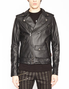 Faux Leather Moto Jacket