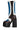 DIRT-BIKE BOOTS BLACK/BLUE/WHITE
